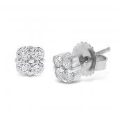 Diamond fashion earrings