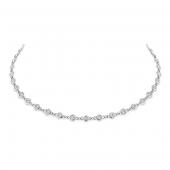 Diamond by the yard necklace  