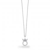 Diamond Taurus necklace