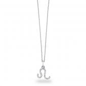Diamond Leo necklace