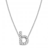 Diamond baby typewriter initial 
