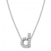 Diamond baby typewriter initial 