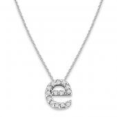 Diamond baby typewriter initial 